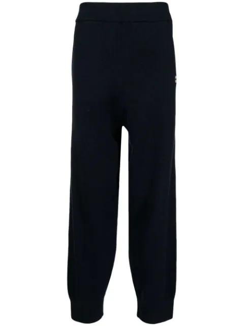drawstring tracksuit bottoms by EXTREME CASHMERE