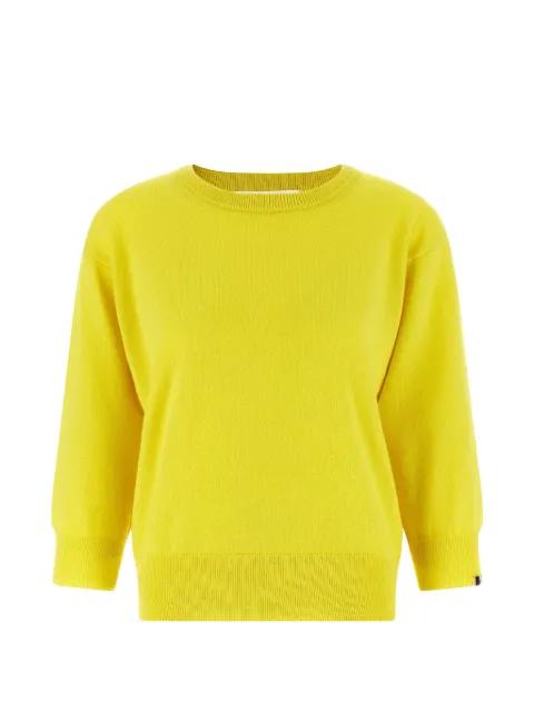 dropped-shoulder sweater by EXTREME CASHMERE
