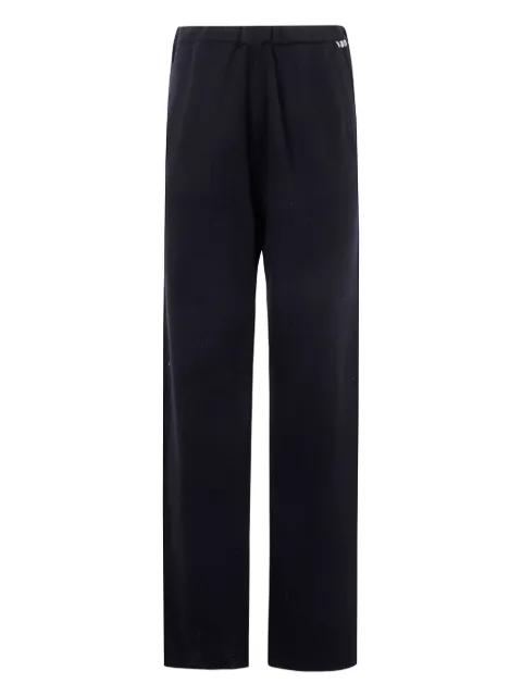 elasticated-waist cashmere trousers by EXTREME CASHMERE