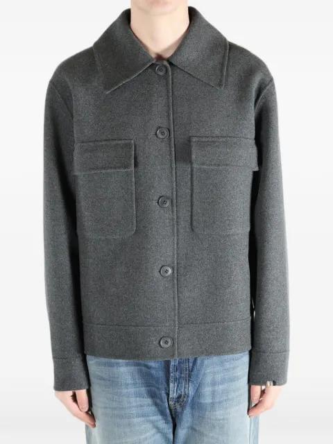 long-sleeve pocket overshirt by EXTREME CASHMERE