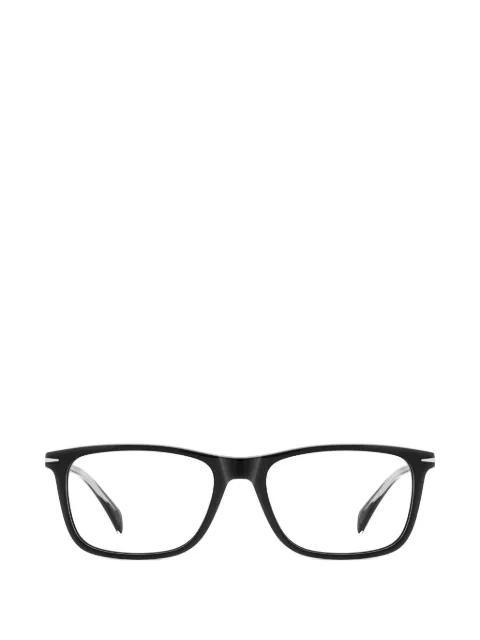 rectangle frame glasses by EYEWEAR BY DAVID BECKHAM