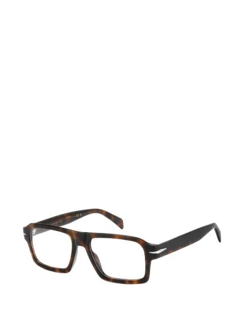 square-frame glasses by EYEWEAR BY DAVID BECKHAM