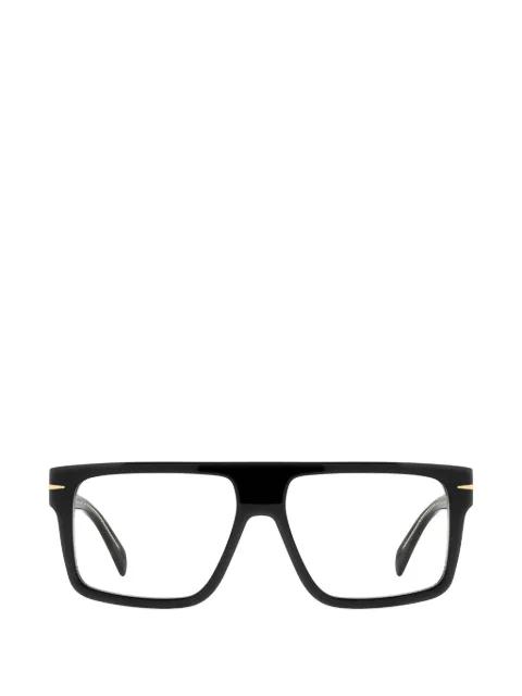 square-frame glasses by EYEWEAR BY DAVID BECKHAM