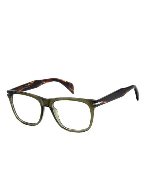 square-frame glasses by EYEWEAR BY DAVID BECKHAM