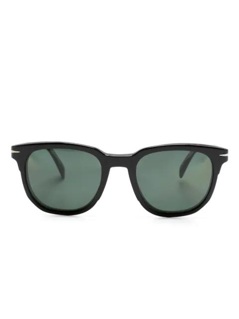 tortoiseshell square-frame sunglasses by EYEWEAR BY DAVID BECKHAM