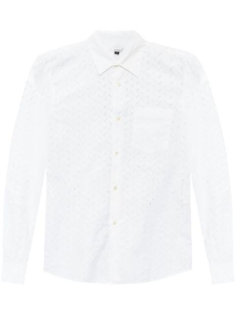Otis perforated cotton shirt by EYTYS