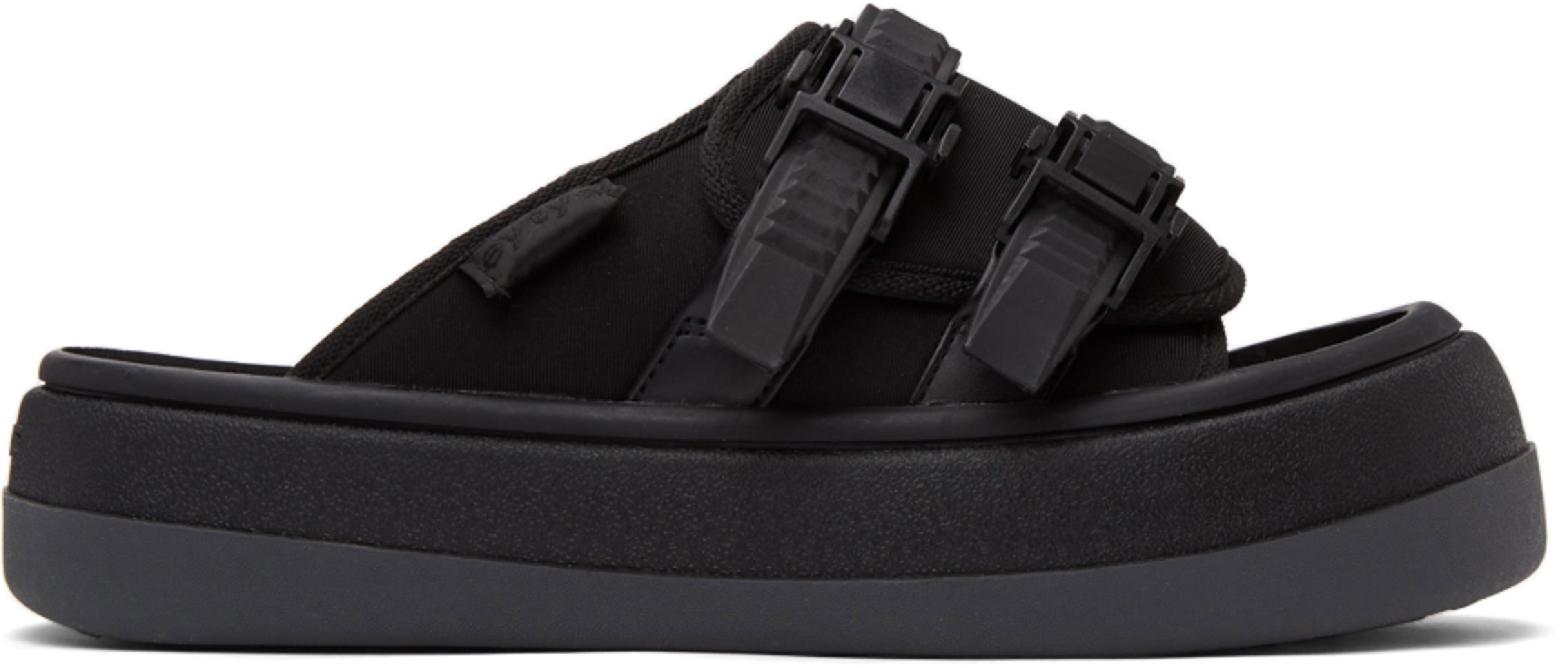 SSENSE Exclusive Black Capri Sandals by EYTYS