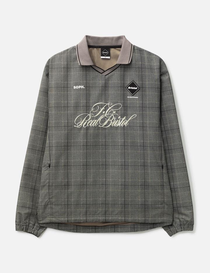Plaid Practice Polo Collar Piste by F.C. REAL BRISTOL