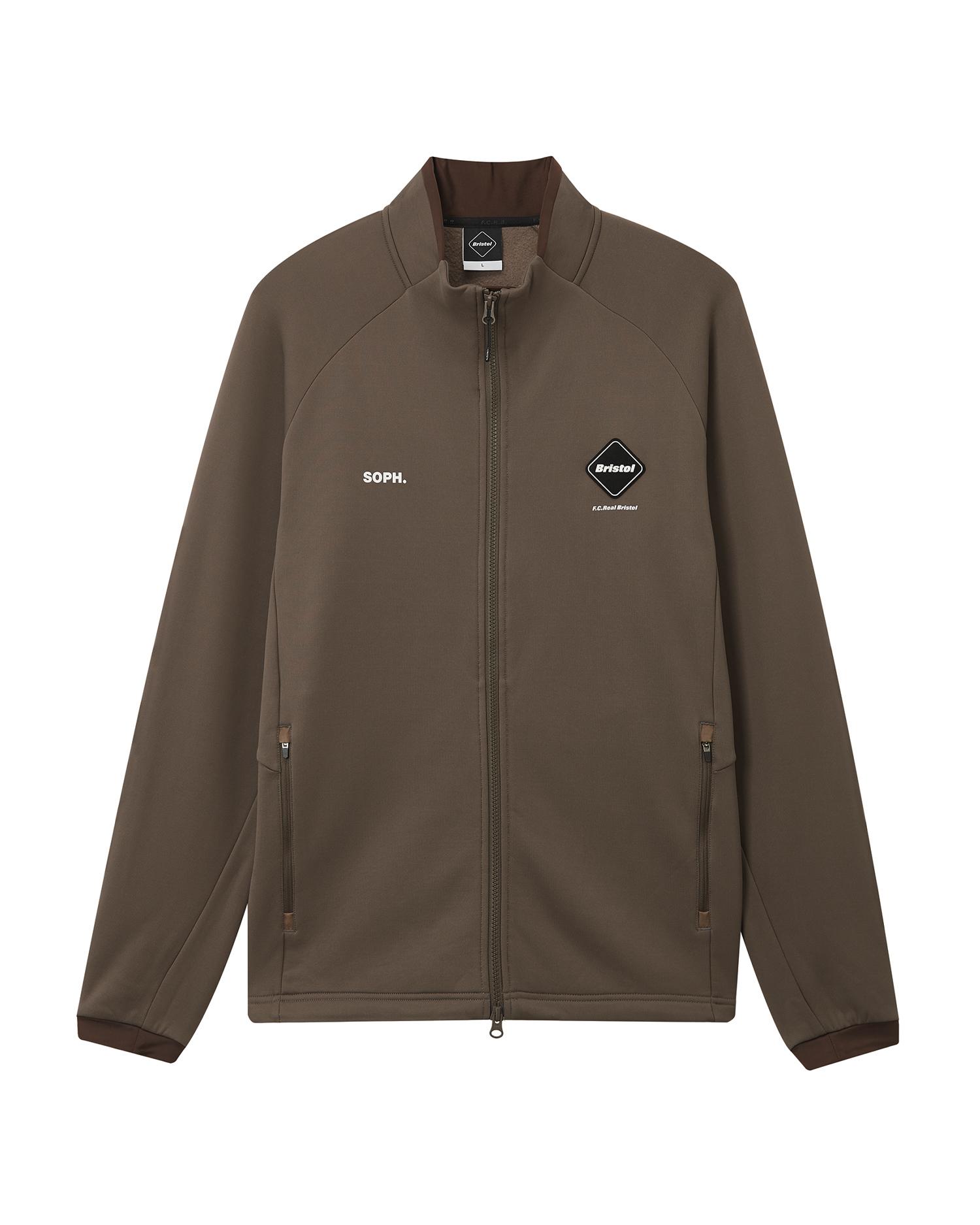 Stretch fleece stand collar blouson by F.C. REAL BRISTOL