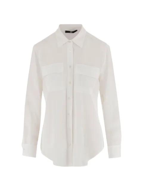 flap-pocket buttoned shirt by F.IT