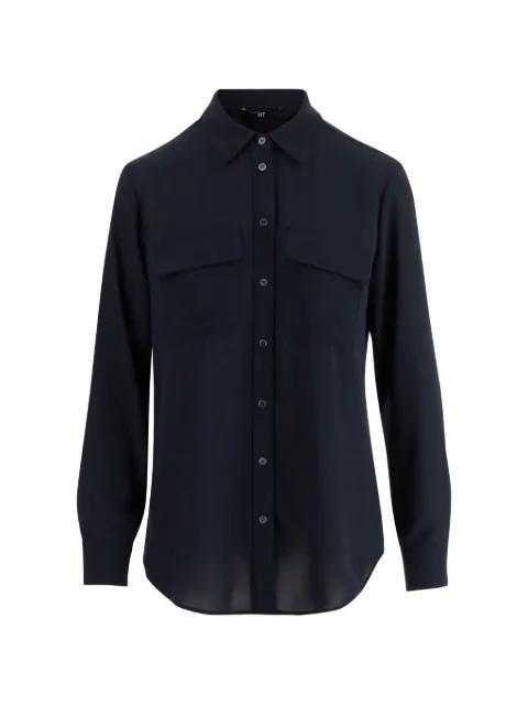 flap-pocket buttoned shirt by F.IT
