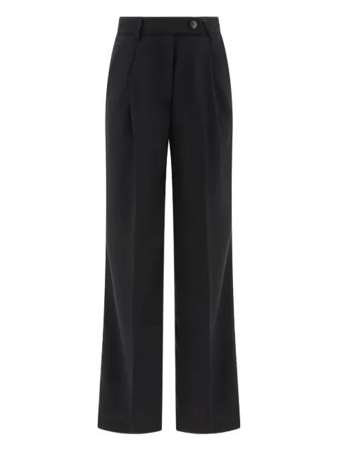 pleated-front trousers by F.IT
