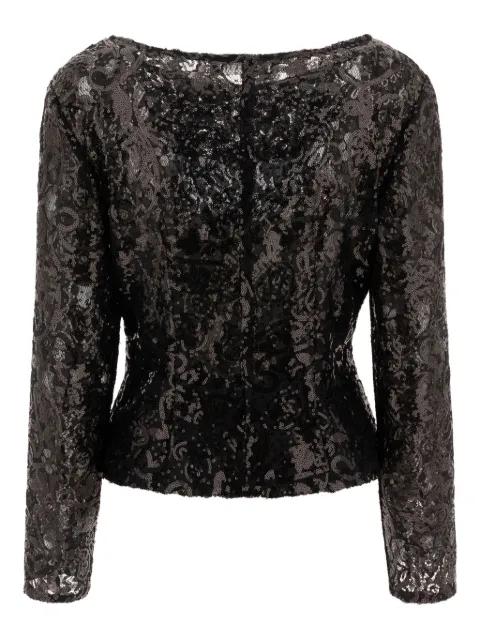 sequin lace top by F.IT