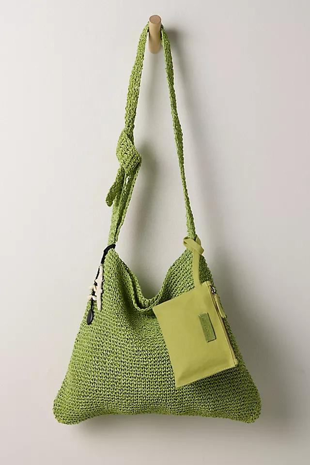Coastal Crush Straw Tote by F P COLLECTION | FREE PEOPLE
