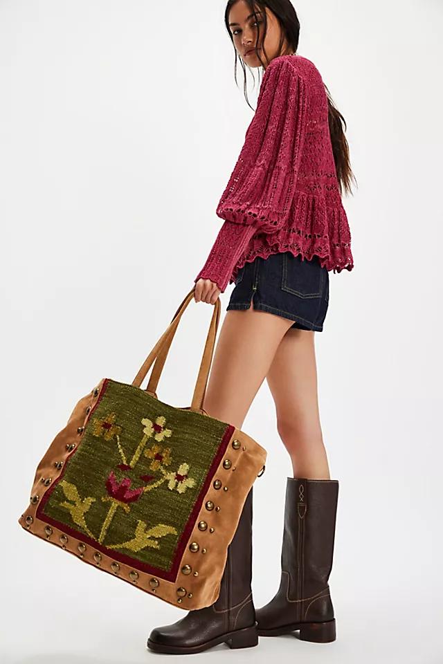 Fleur Stud Tote by F P COLLECTION | FREE PEOPLE