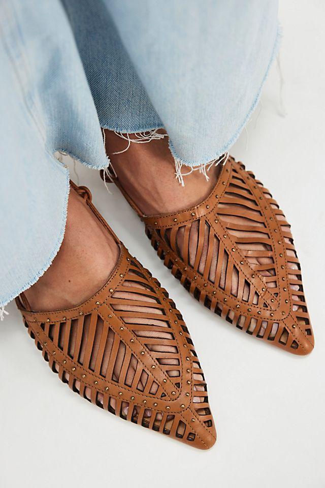 On Point Caged Flats by F P COLLECTION | FREE PEOPLE