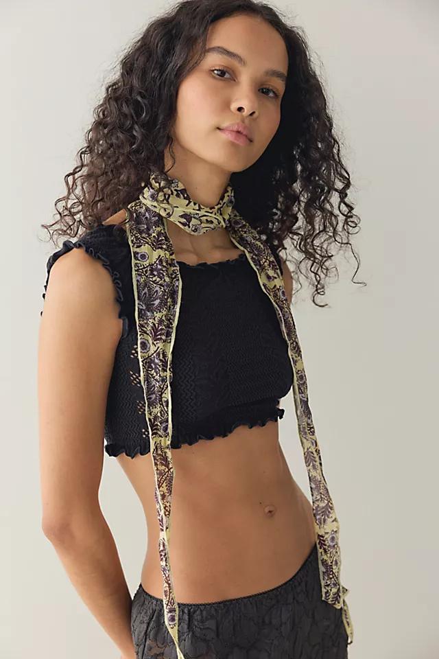 Tilly Skinny Silk Convertible Scarf by F P COLLECTION | FREE PEOPLE