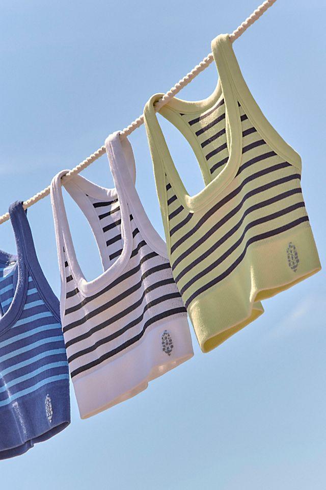 Go To Striped Sports Bra by F P MOVEMENT | F P MOVEMENT