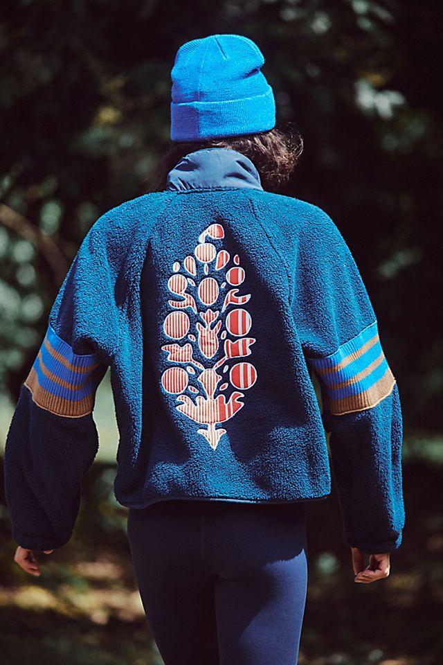 Mountain High Sporty Logo Fleece Jacket by F P MOVEMENT | F P MOVEMENT