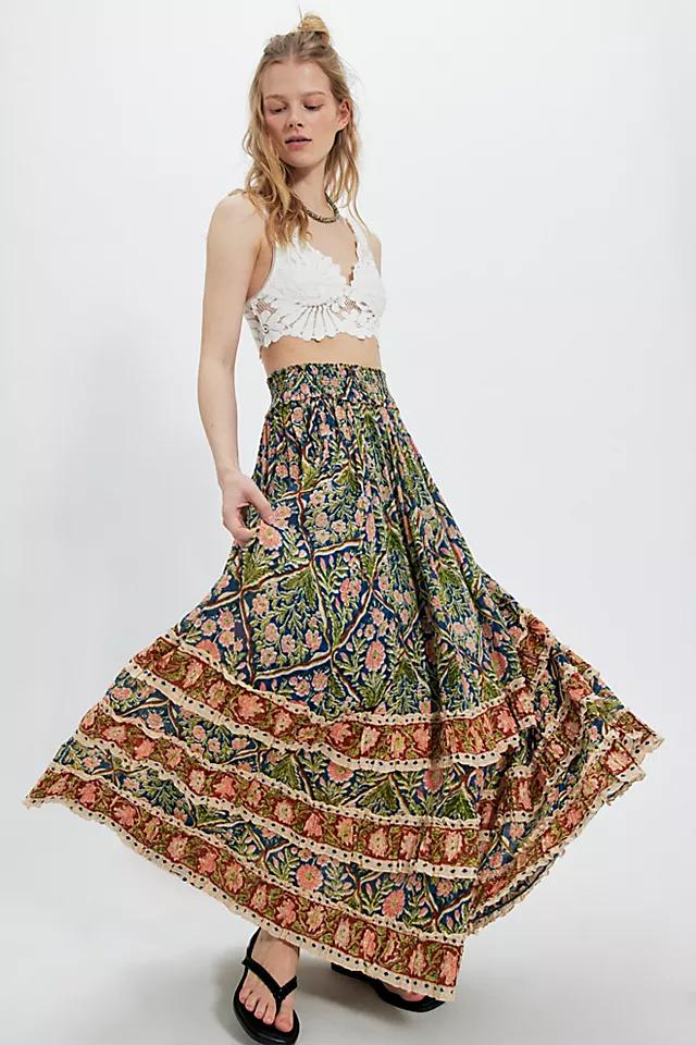 FP One Brynn Printed Maxi Skirt by F P ONE | FREE PEOPLE