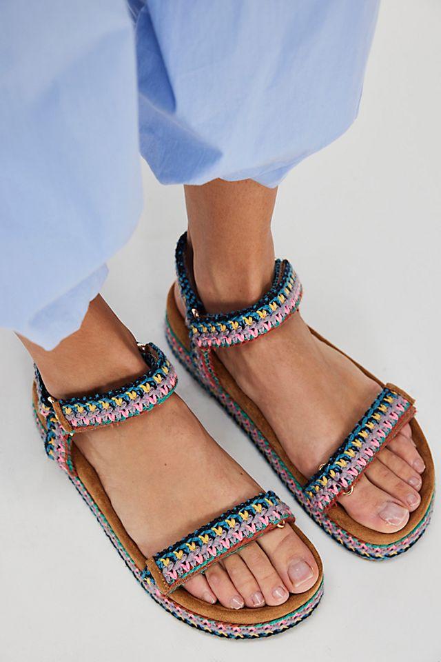 Isla Crochet Sandals by F P VEGAN COLLECTION
