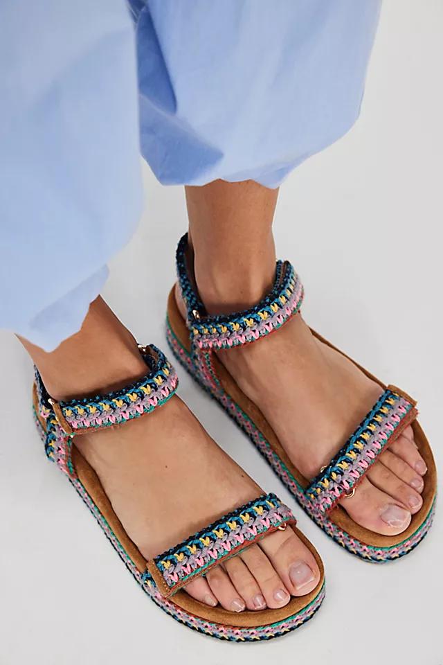 Isla Crochet Sandals by F P VEGAN COLLECTION | FREE PEOPLE