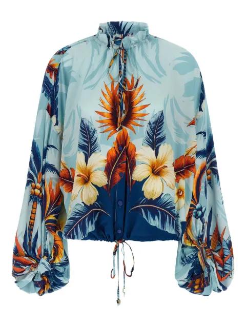 Archilo ruffled floral-print blouse by F.R.S FOR RESTLESS SLEEPERS