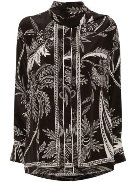botanical-print shirt by F.R.S FOR RESTLESS SLEEPERS