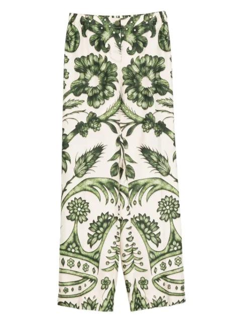floral-print silk trousers by F.R.S FOR RESTLESS SLEEPERS