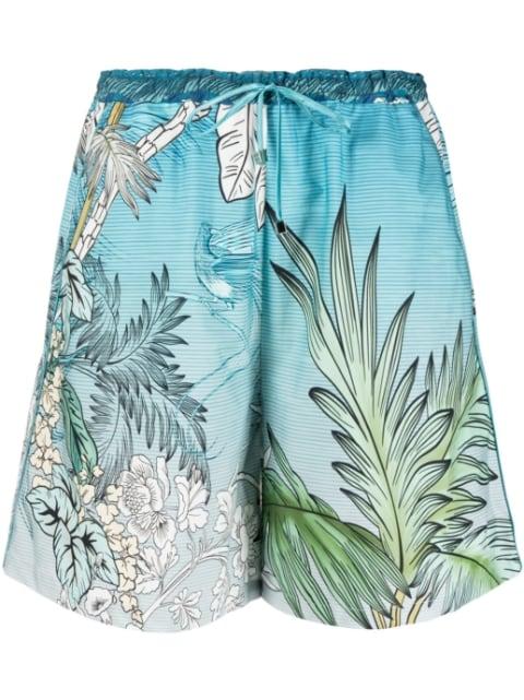 ombré-effect cotton shorts by F.R.S FOR RESTLESS SLEEPERS