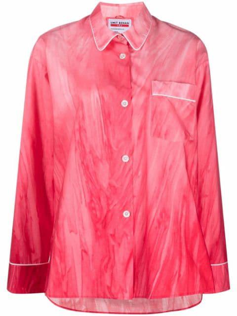 pipe-trim pajama shirt by F.R.S FOR RESTLESS SLEEPERS