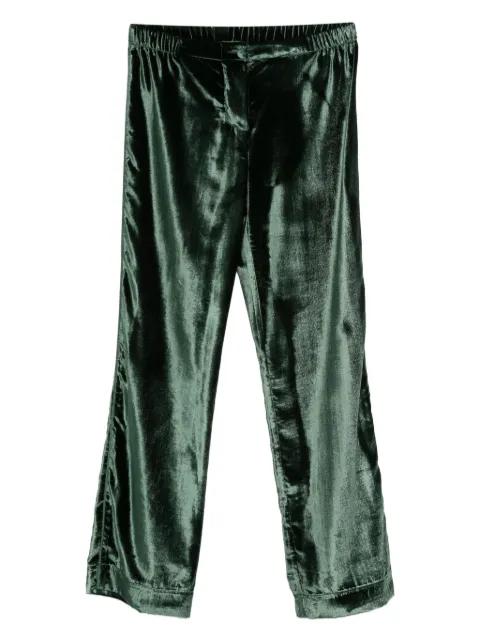 velvet elasticated-waist trousers by F.R.S FOR RESTLESS SLEEPERS