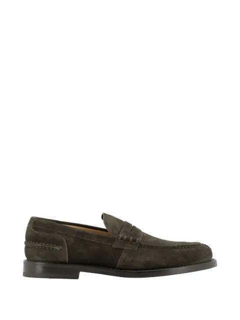 suede loafers by FABI