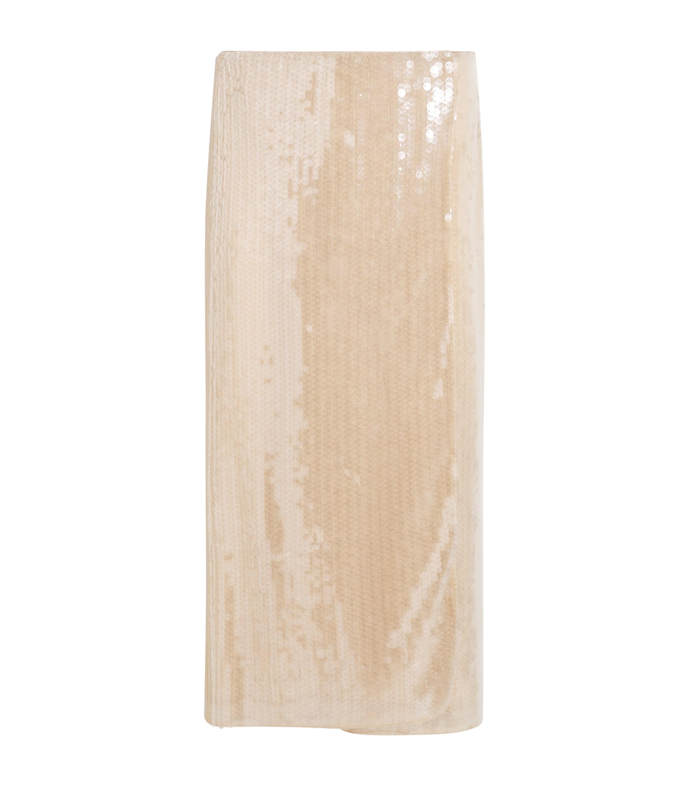 Fabiana Filippi Sequinned Wrap Midi Skirt by FABIANA FILIPPI