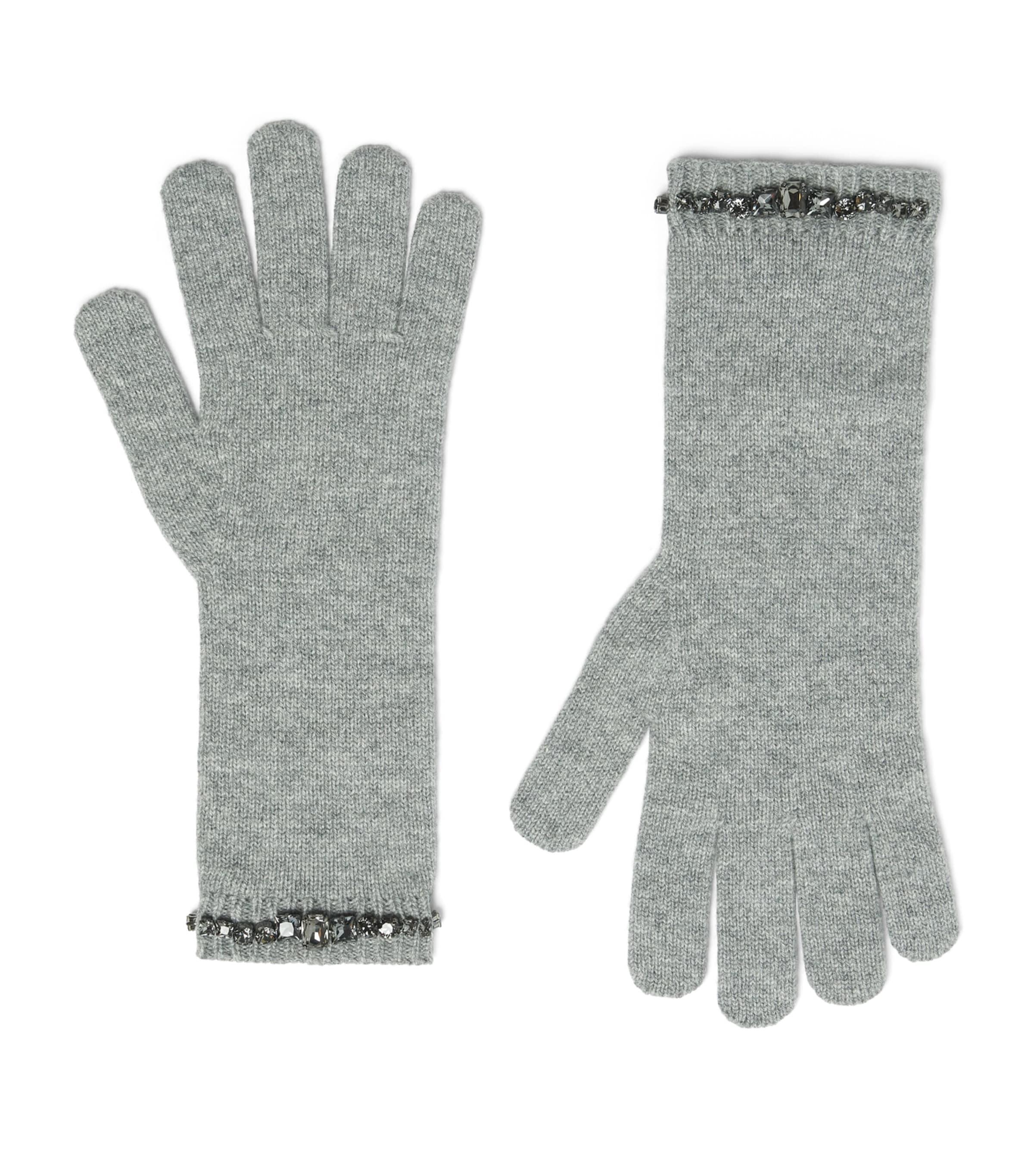 Fabiana Filippi Virgin Wool-Silk-Cashmere Gloves by FABIANA FILIPPI