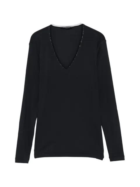 V-neck T-shirt by FABIANA FILIPPI