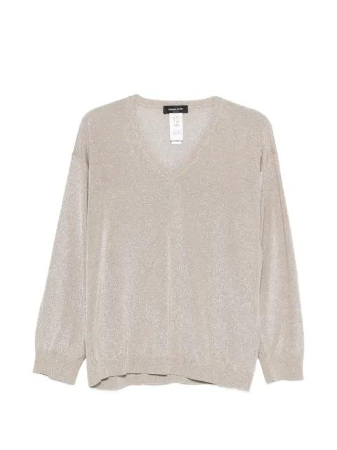 V-neck long-sleeve sweater by FABIANA FILIPPI