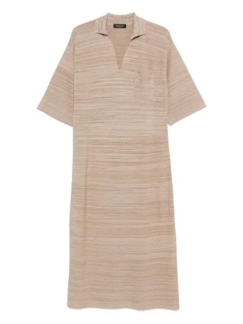 V-neck pocket maxi dress by FABIANA FILIPPI