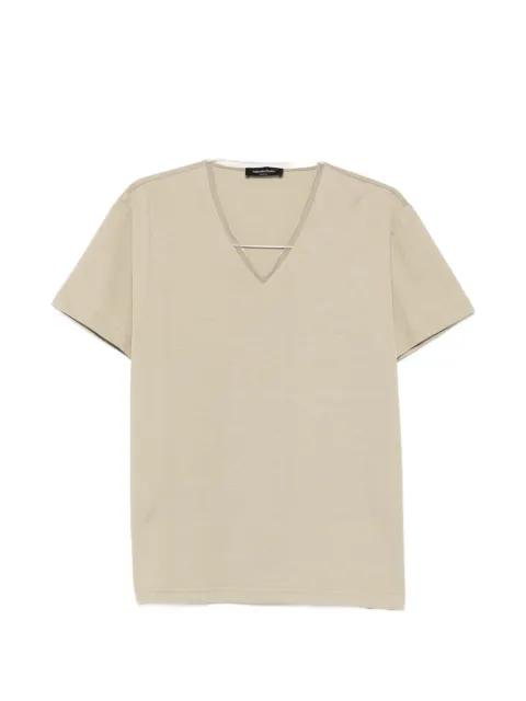 V-neck short-sleeve T-shirt by FABIANA FILIPPI