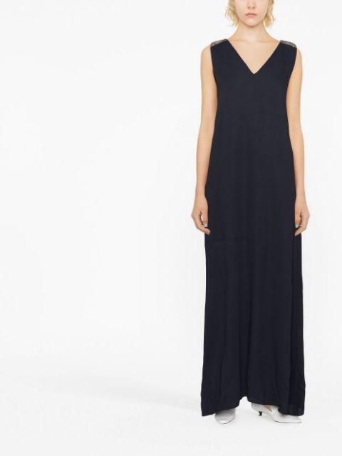 V-neck sleeveless dress by FABIANA FILIPPI