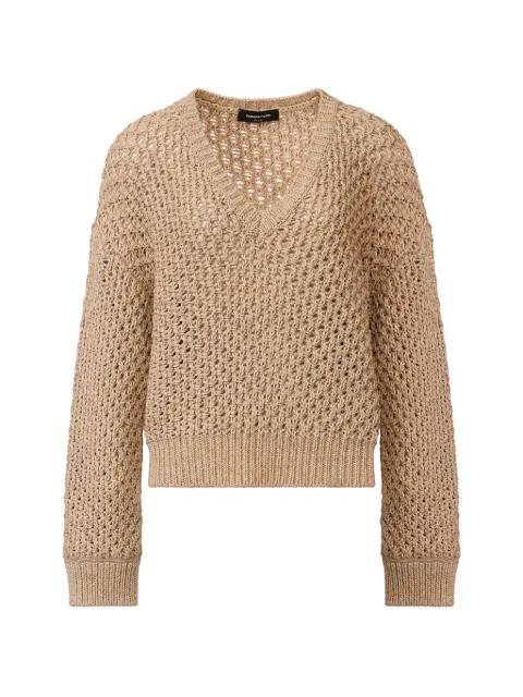 V-neck sweater by FABIANA FILIPPI