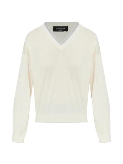 V-neck top by FABIANA FILIPPI