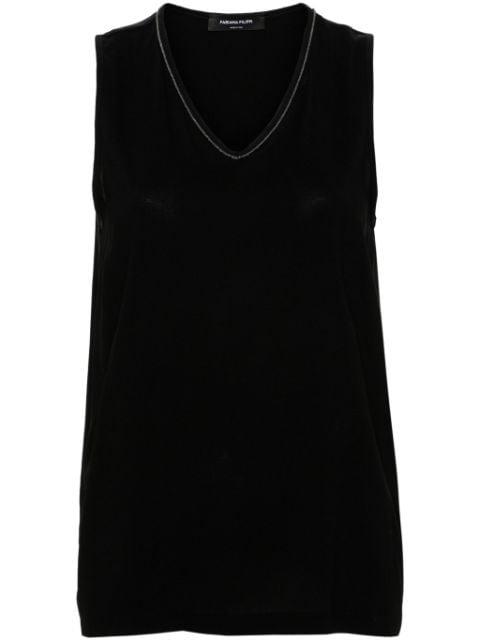 V-neck top by FABIANA FILIPPI