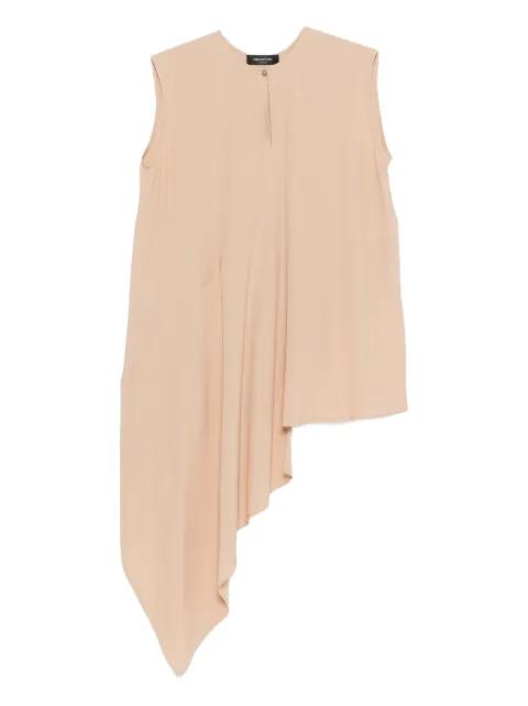 asymmetric sleeveless blouse by FABIANA FILIPPI