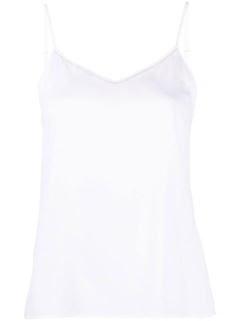 basic spaghetti-straps top by FABIANA FILIPPI