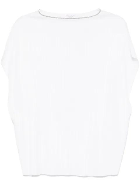 bead-detail T-shirt by FABIANA FILIPPI