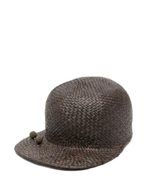 bead woven hat by FABIANA FILIPPI