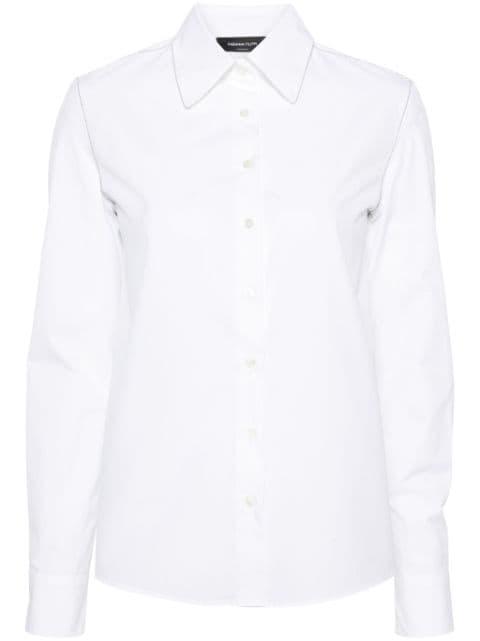 beaded poplin shirt by FABIANA FILIPPI