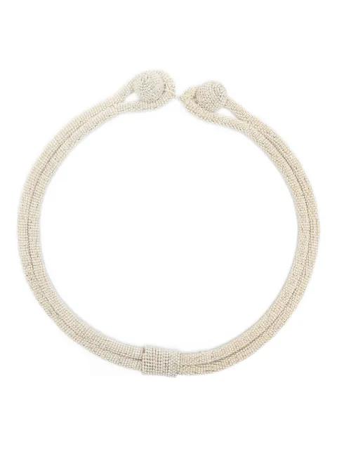 beaded-sphere necklace by FABIANA FILIPPI