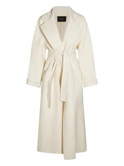 belted lapels coat by FABIANA FILIPPI